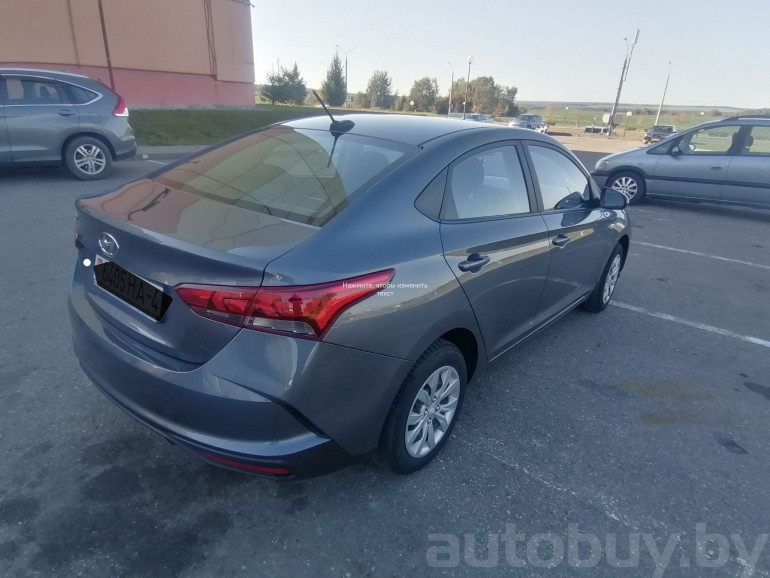 Hyundai Accent 5 поколение [рестайлинг], 2021 года