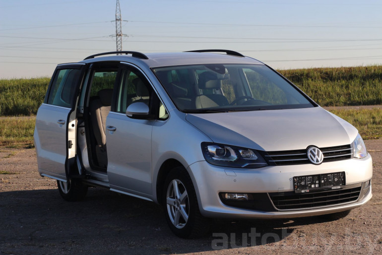 Volkswagen Sharan 2 поколение [рестайлинг], 2019 года