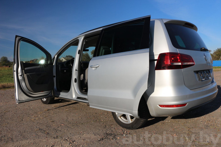 Volkswagen Sharan 2 поколение [рестайлинг], 2019 года