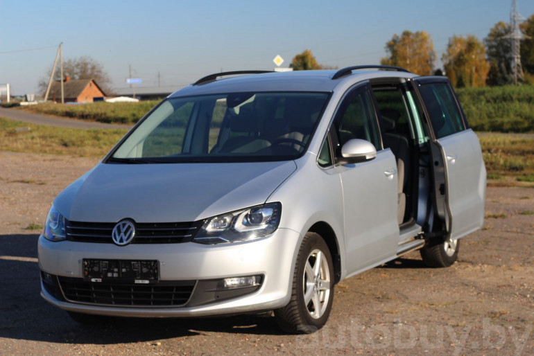 Volkswagen Sharan 2 поколение [рестайлинг], 2019 года
