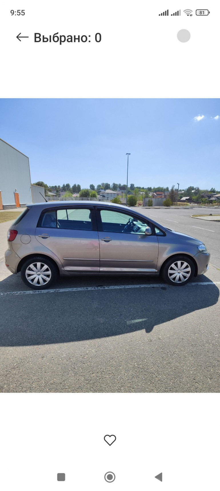 Volkswagen Golf Plus 2 поколение, 2009 года
