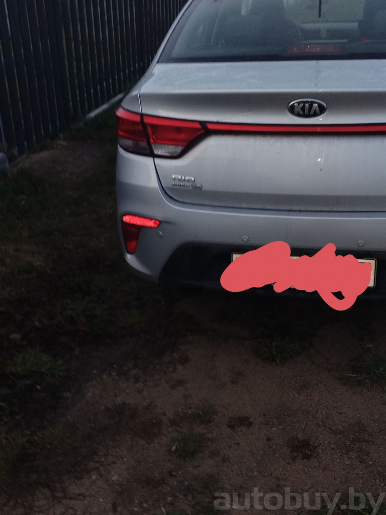 Kia Rio 4 поколение, 2019 года