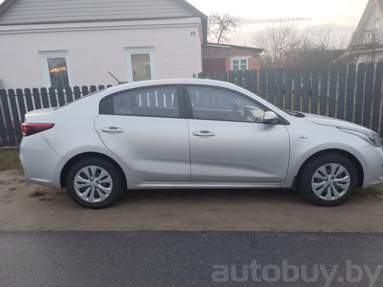 Kia Rio 4 поколение, 2019 года