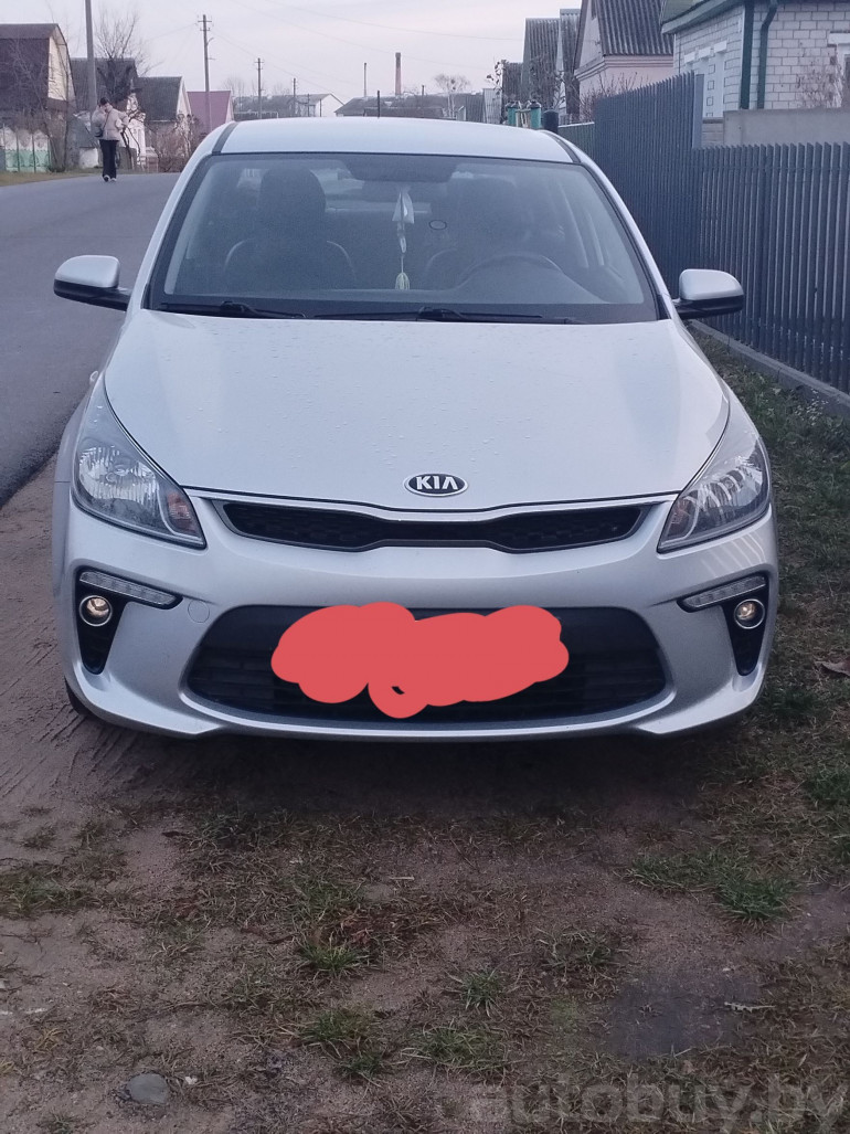 Kia Rio 4 поколение, 2019 года