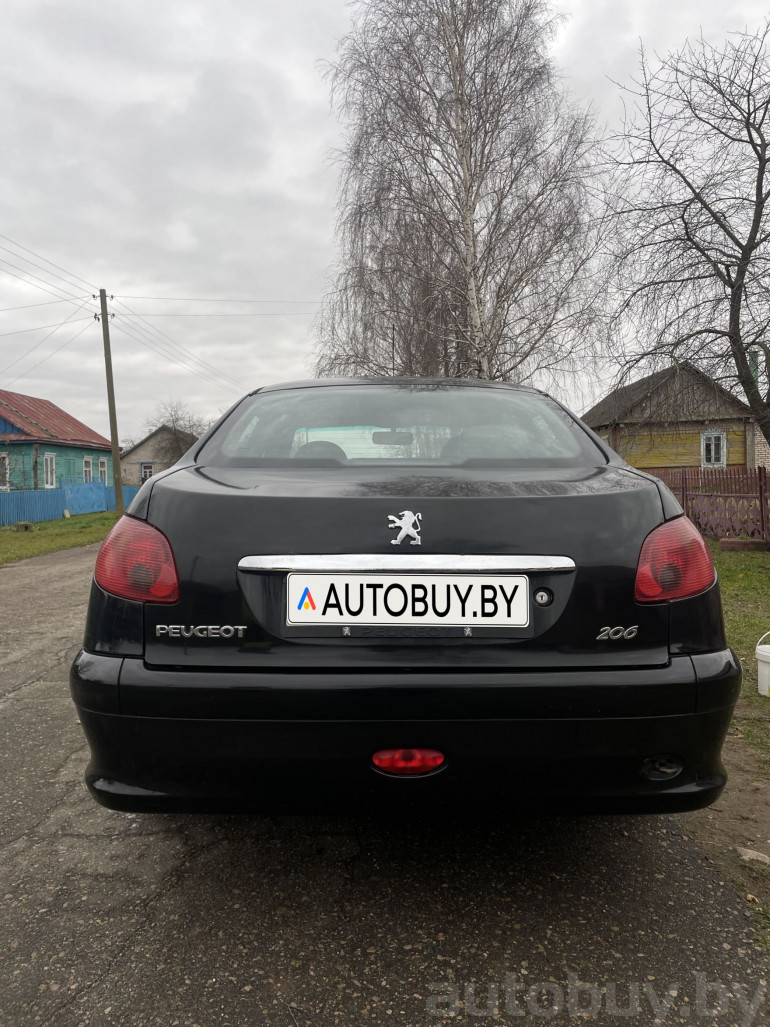 Peugeot 206 1 поколение, 2007 года