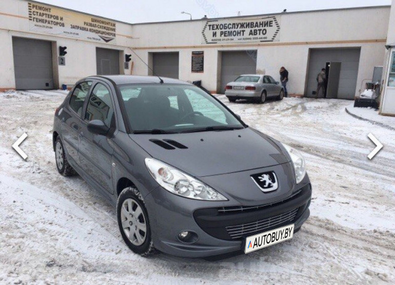 Peugeot 206 1 поколение, 2009 года
