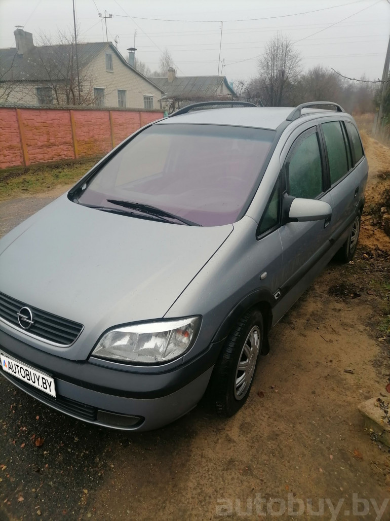 Opel Zafira 1 поколение (A), 2002 года