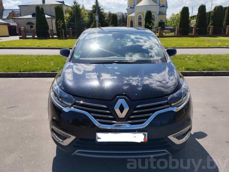 Renault Espace 5 поколение, 2016 года