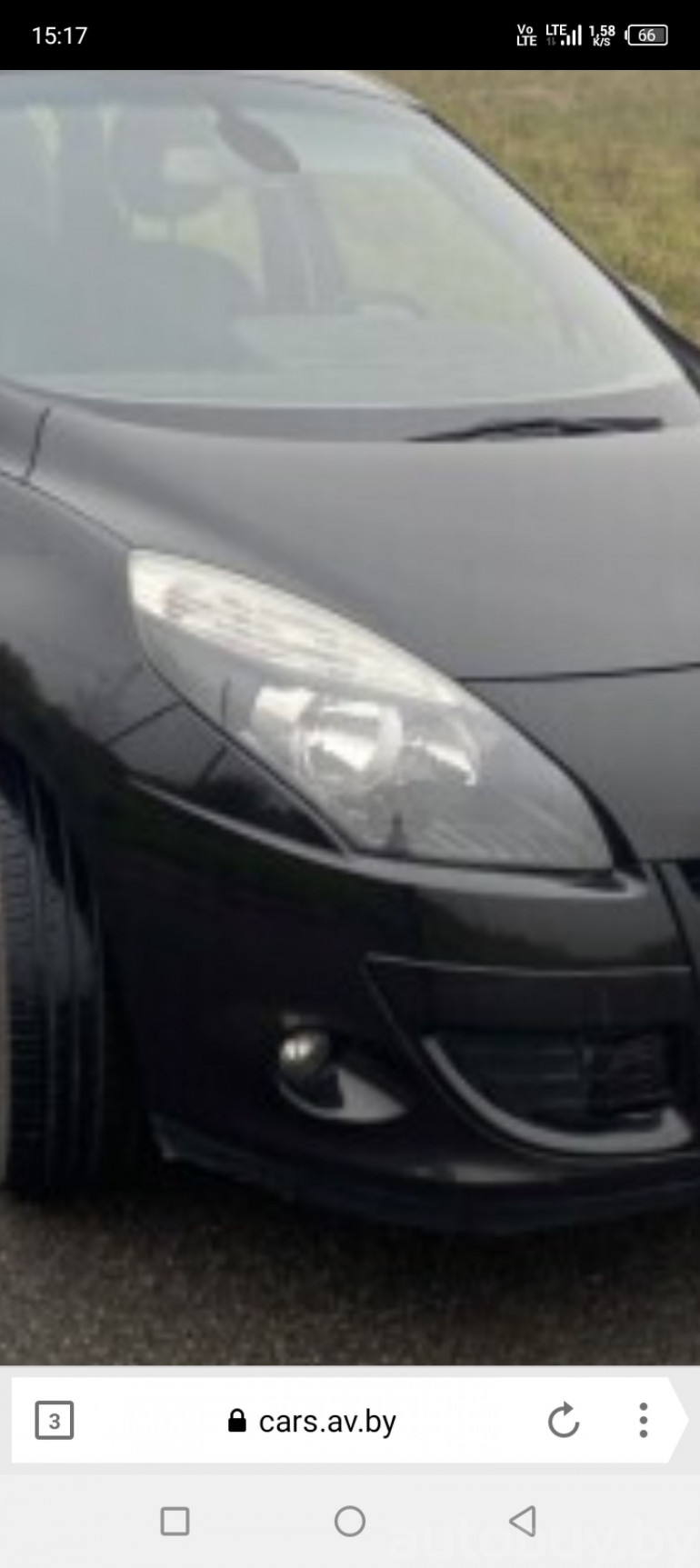 Renault Scenic 3 поколение, 2010 года