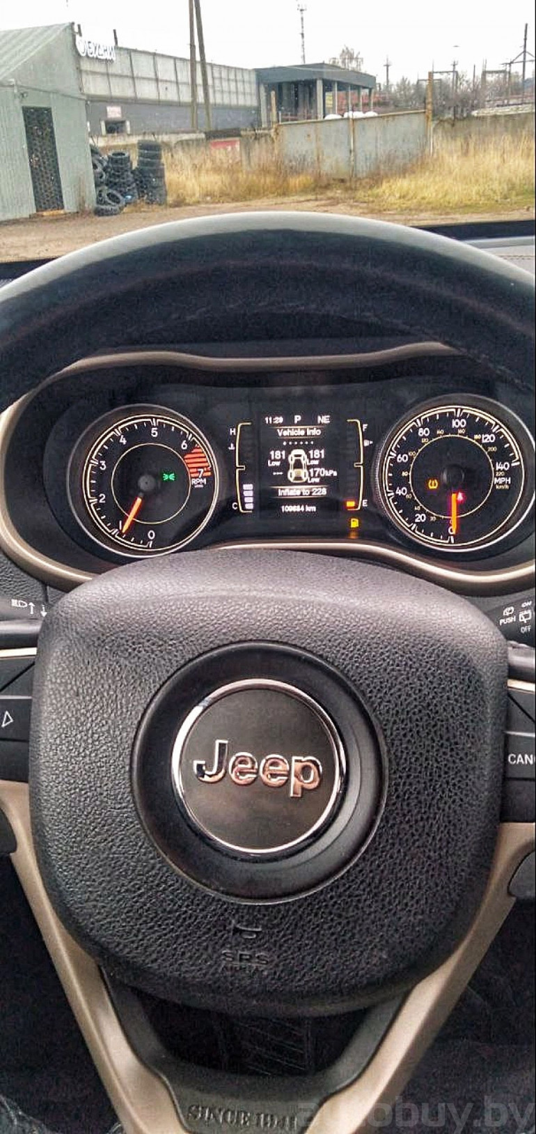 Jeep Cherokee 5 поколение (KL), 2016 года
