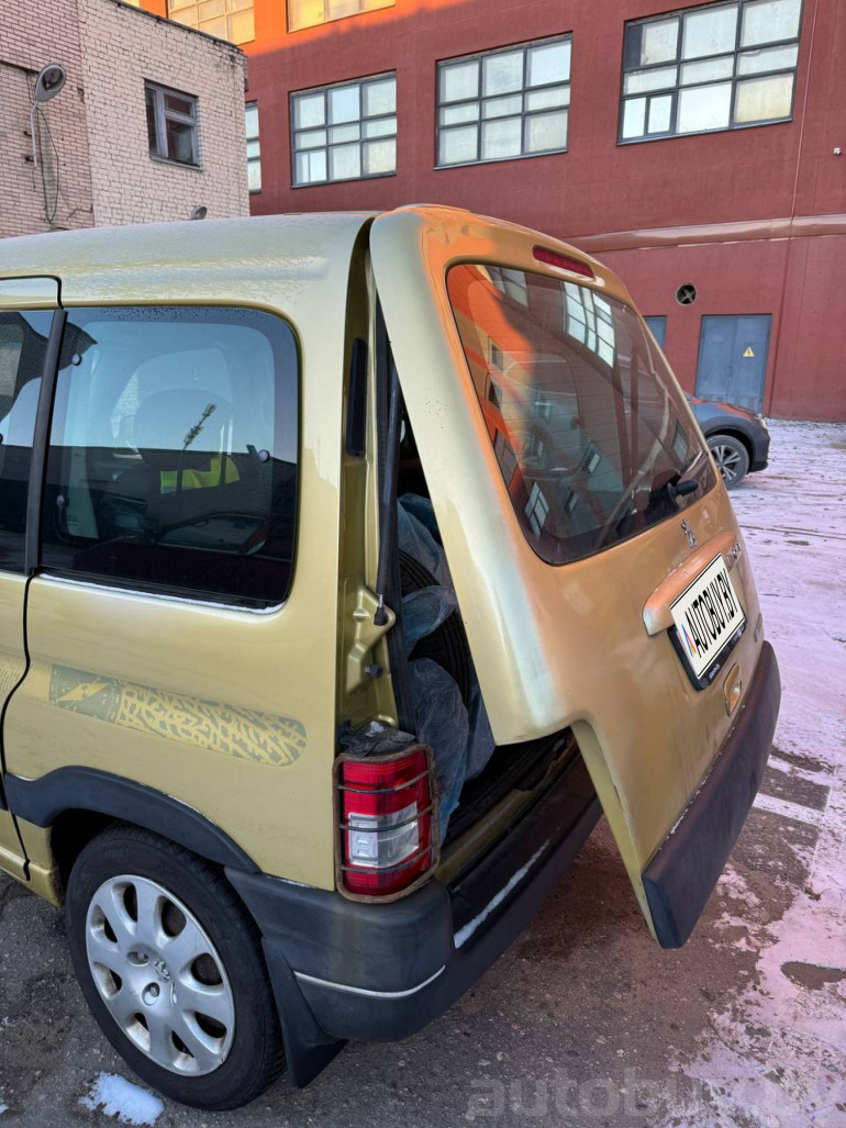 Peugeot Partner 1 поколение [рестайлинг], 2008 года