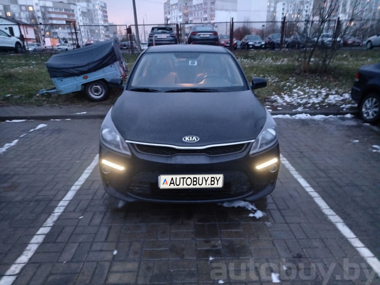 Kia Rio 4 поколение, 2020 года