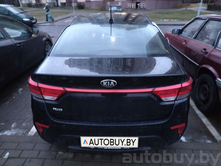 Kia Rio 4 поколение, 2020 года