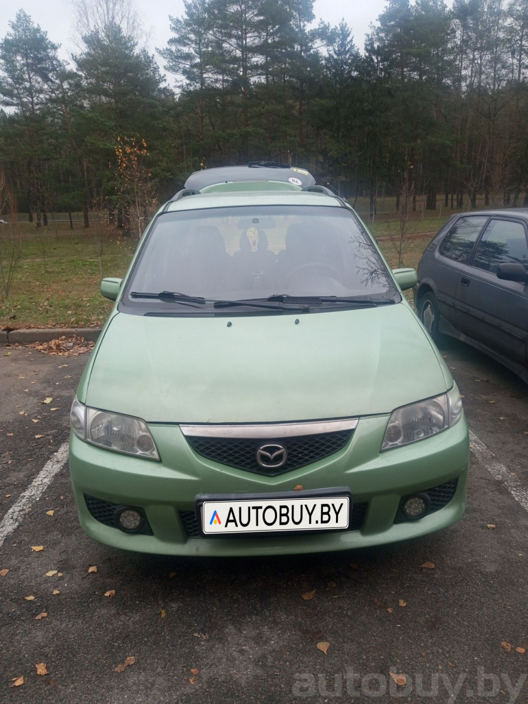 Mazda Premacy 1 поколение (CP), 2002 года