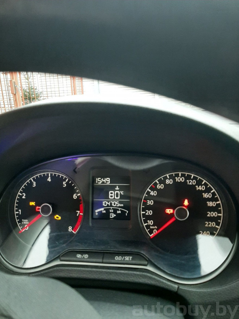 Volkswagen Polo 5 поколение [рестайлинг], 2014 года