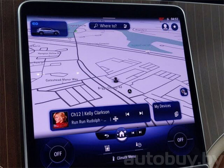 Mercedes-Benz EQS SUV 1 поколение, 2022 года