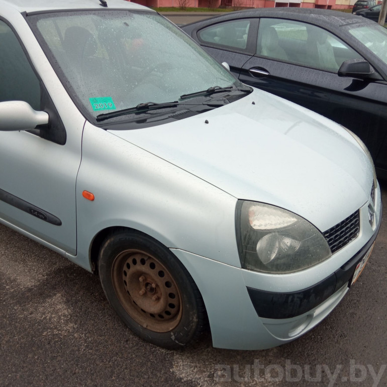 Renault Symbol 1 поколение [рестайлинг], 2003 года