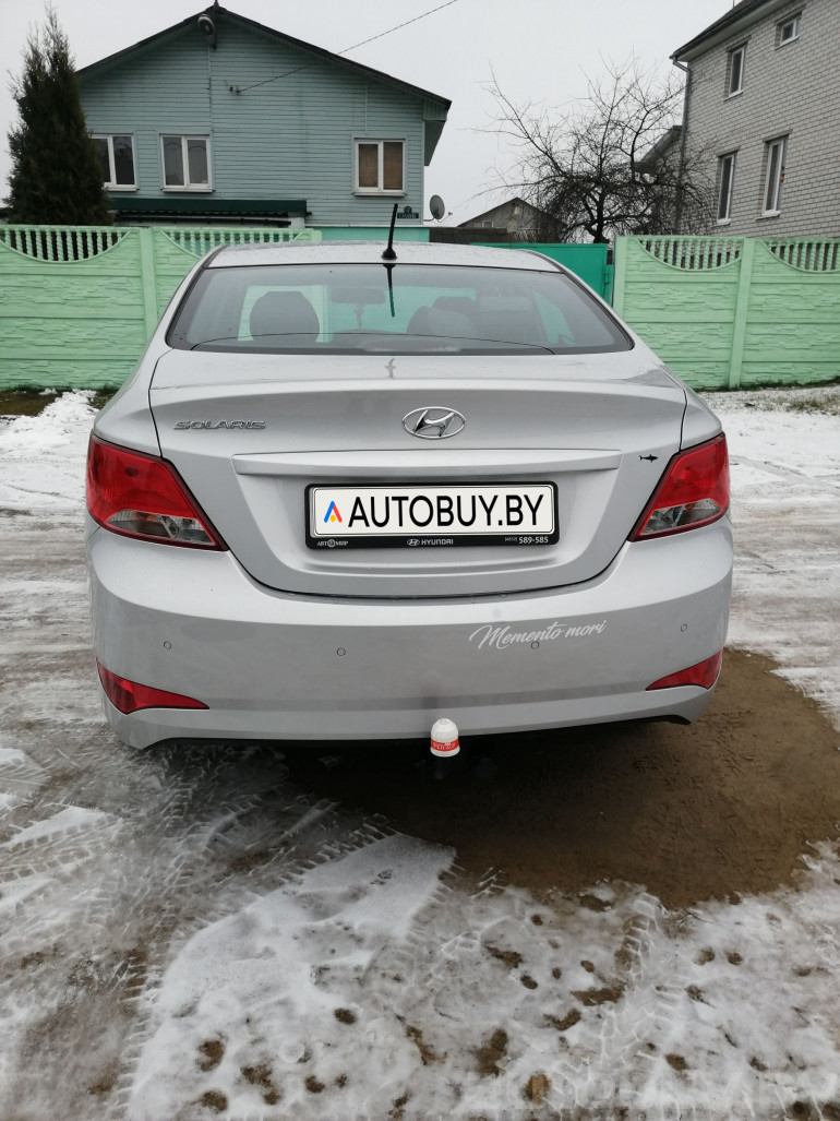 Hyundai Solaris 1 поколение [рестайлинг], 2016 года