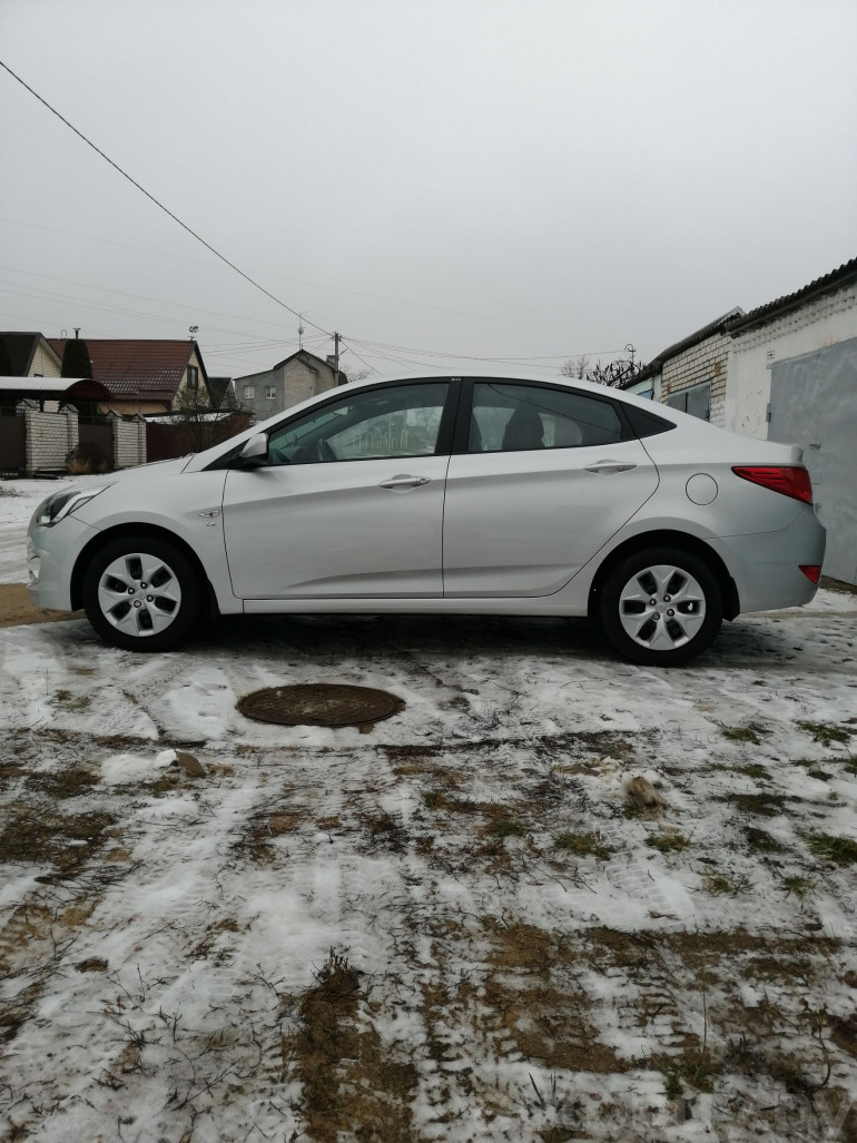 Hyundai Solaris 1 поколение [рестайлинг], 2016 года