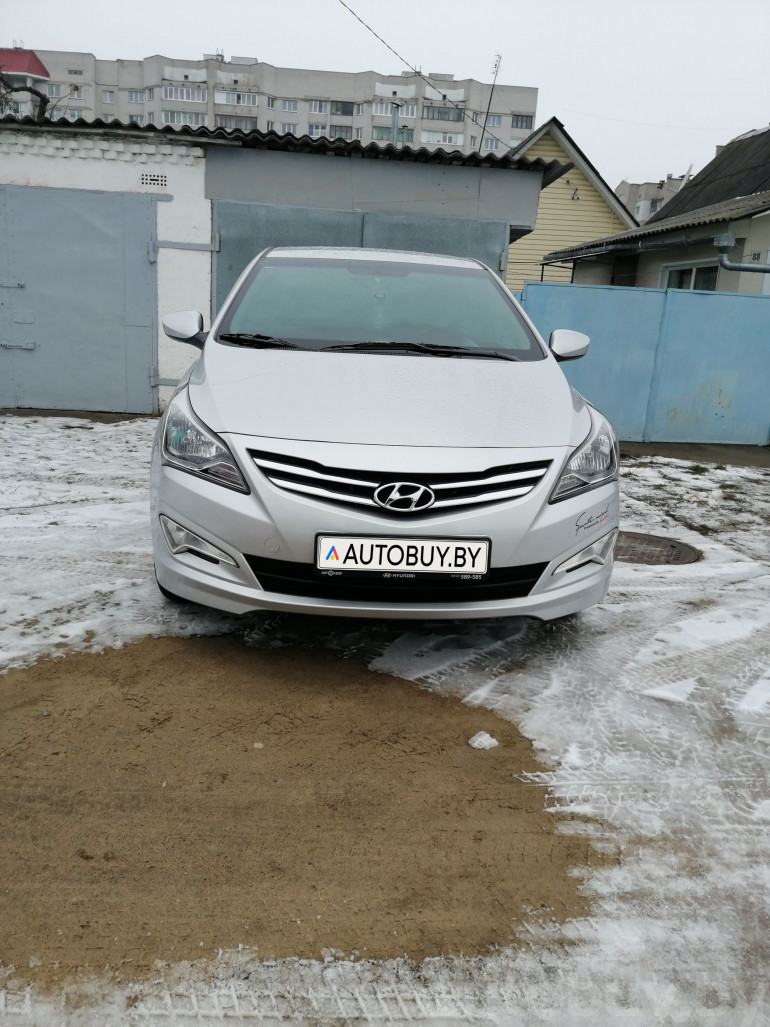 Hyundai Solaris 1 поколение [рестайлинг], 2016 года