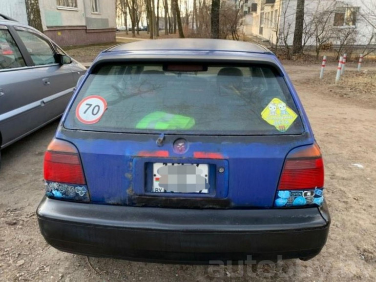 Volkswagen Golf 3 поколение, 1998 года