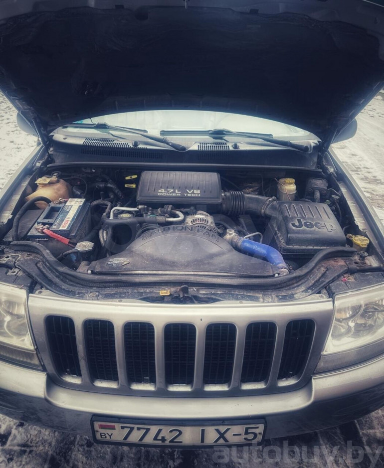 Jeep Grand Cherokee 2 поколение (WJ), 1999 года