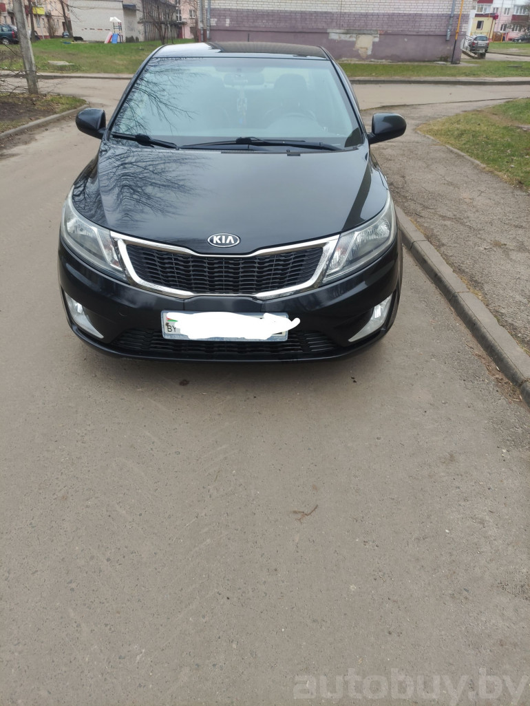 Kia Rio 3 поколение, 2014 года