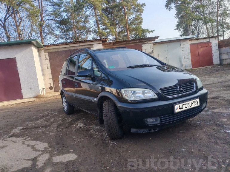 Opel Zafira 1 поколение (A), 2001 года