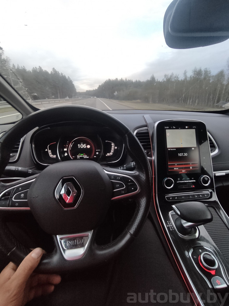 Renault Espace 5 поколение, 2017 года