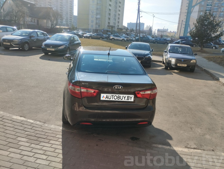 Kia Rio 3 поколение, 2014 года