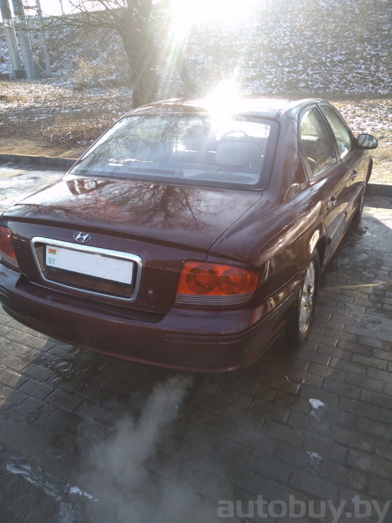 Hyundai Sonata 4 поколение (EF) [рестайлинг], 2002 года