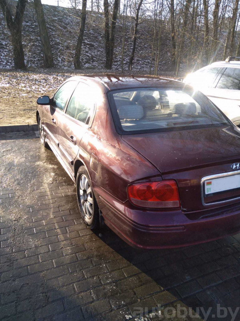 Hyundai Sonata 4 поколение (EF) [рестайлинг], 2002 года