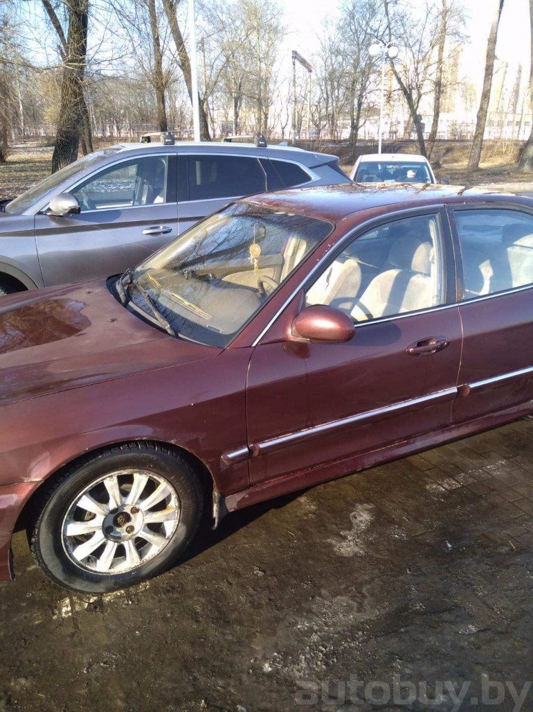 Hyundai Sonata 4 поколение (EF) [рестайлинг], 2002 года