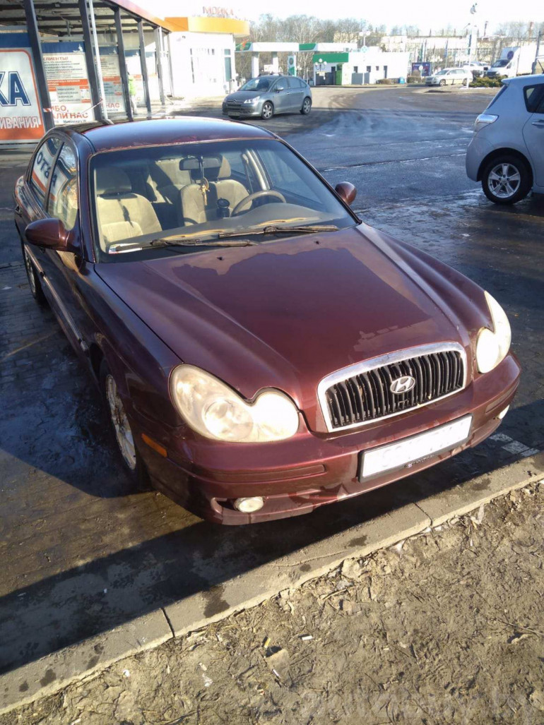 Hyundai Sonata 4 поколение (EF) [рестайлинг], 2002 года
