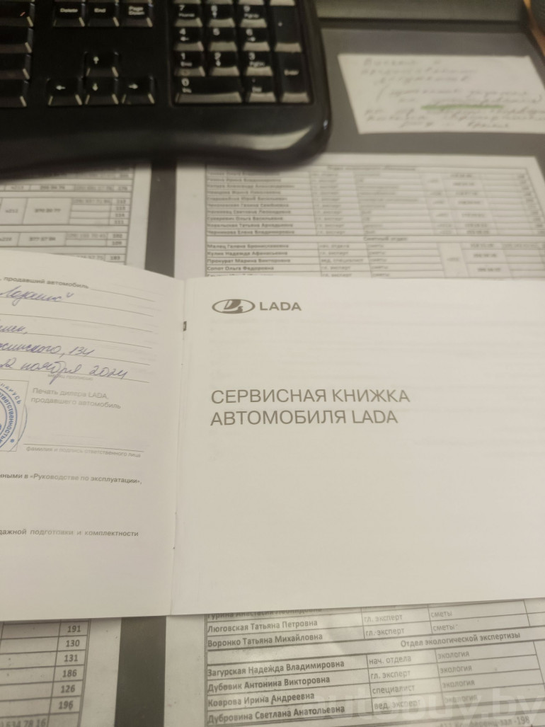 ВАЗ (Lada) Vesta 1 поколение [рестайлинг], 2024 года