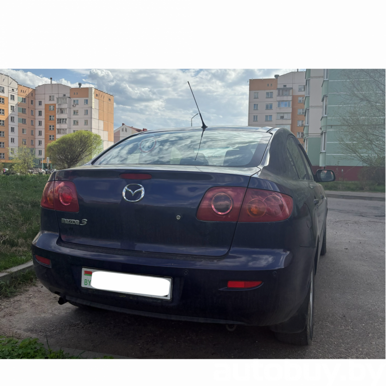 Mazda 3 1 поколение (BK), 2005 года