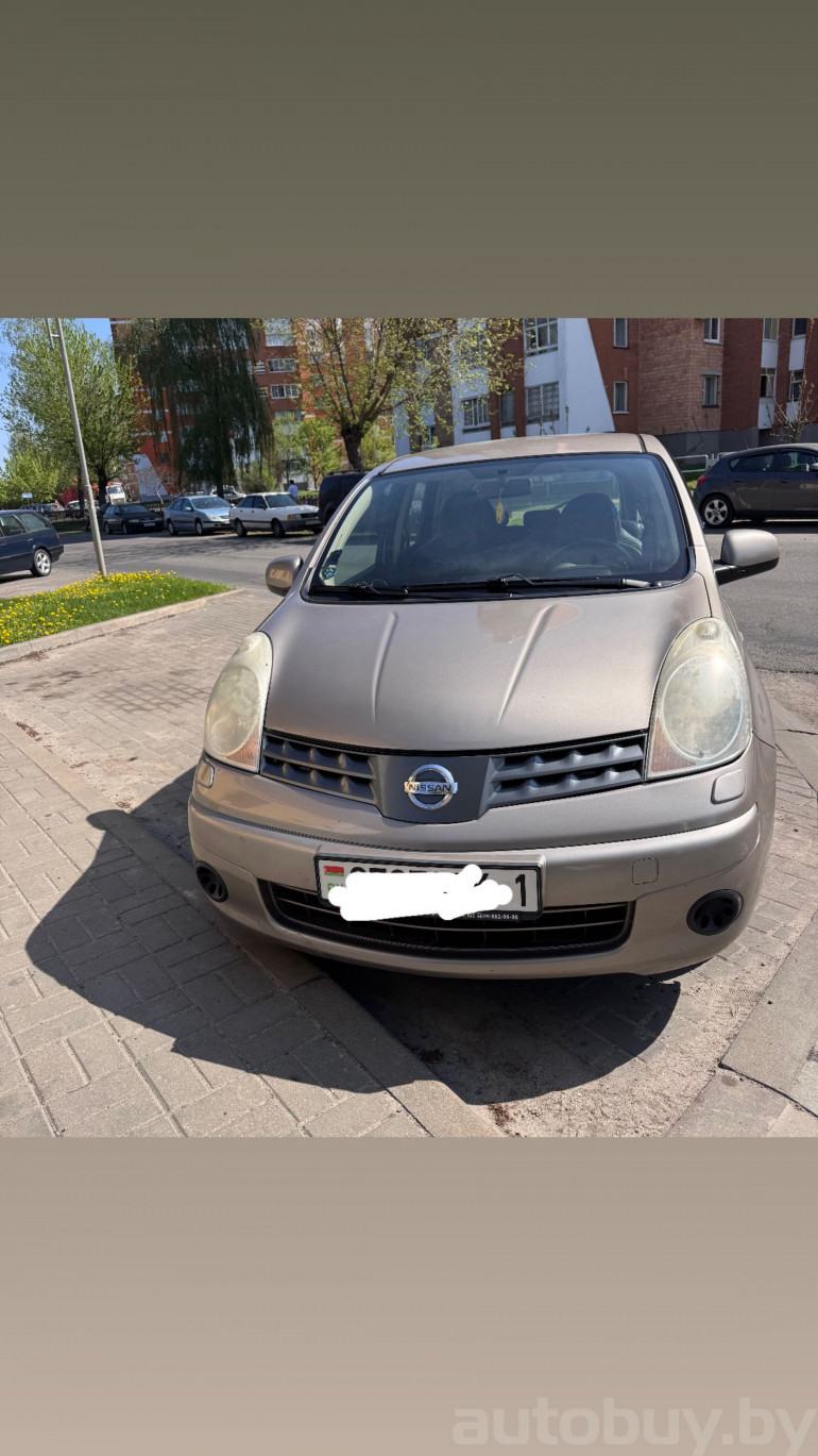 Nissan Note 1 поколение, 2007 года