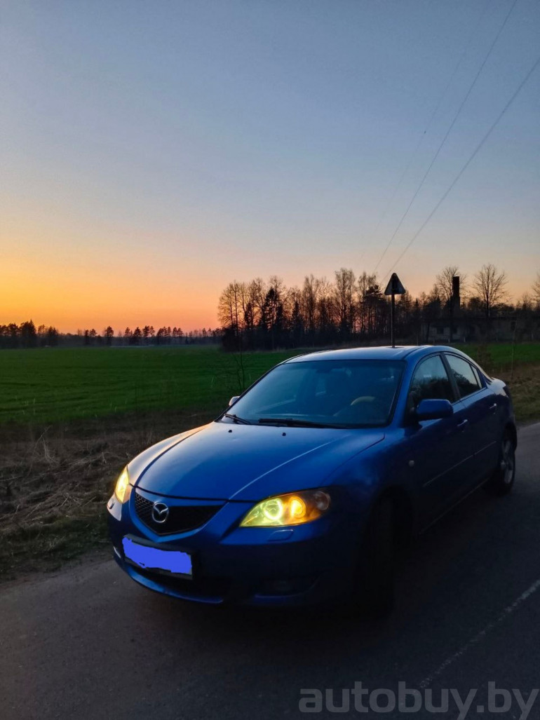 Mazda 3 1 поколение (BK), 2005 года
