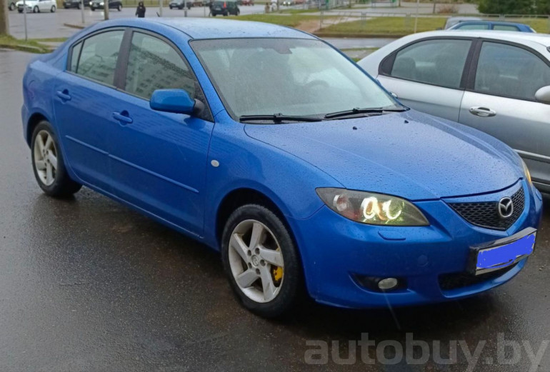 Mazda 3 1 поколение (BK), 2005 года