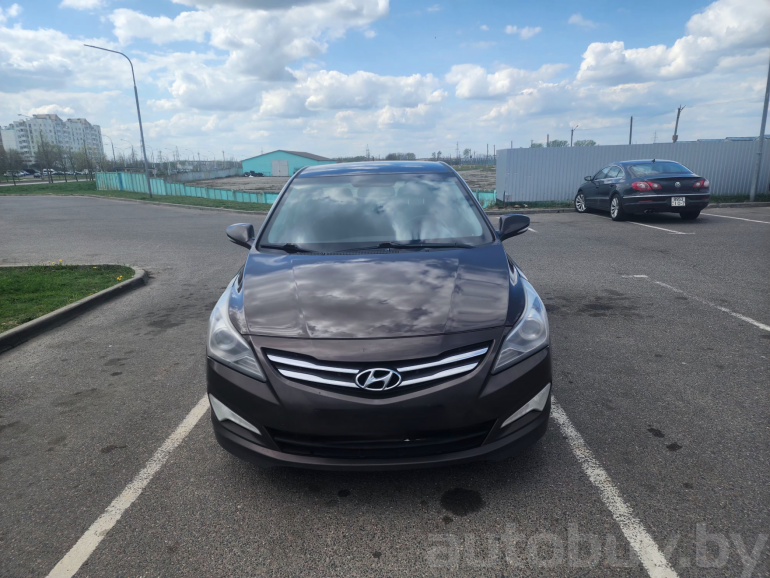 Hyundai Solaris 1 поколение [рестайлинг], 2014 года