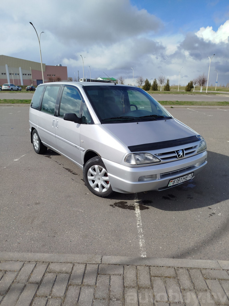 Peugeot 806 1 поколение [рестайлинг], 2000 года