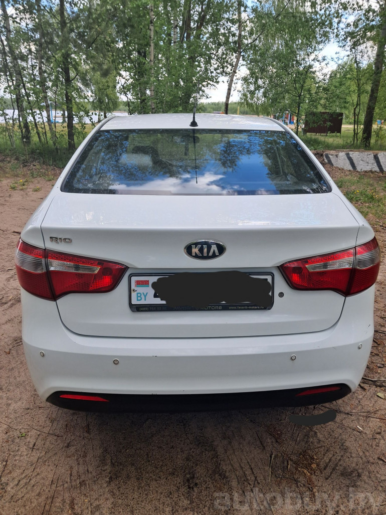 Kia Rio 3 поколение, 2014 года