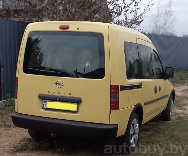 Opel Combo 2 поколение (C) [рестайлинг], 2007 года
