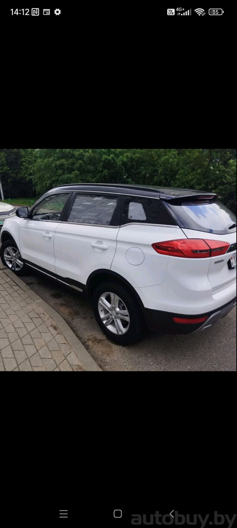Geely Atlas 1 поколение, 2018 года
