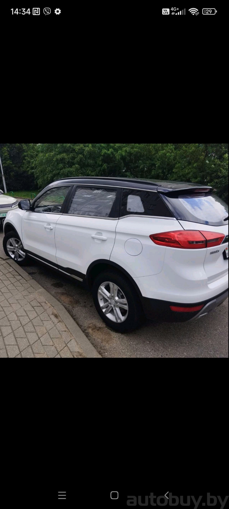 Geely Atlas 1 поколение, 2018 года