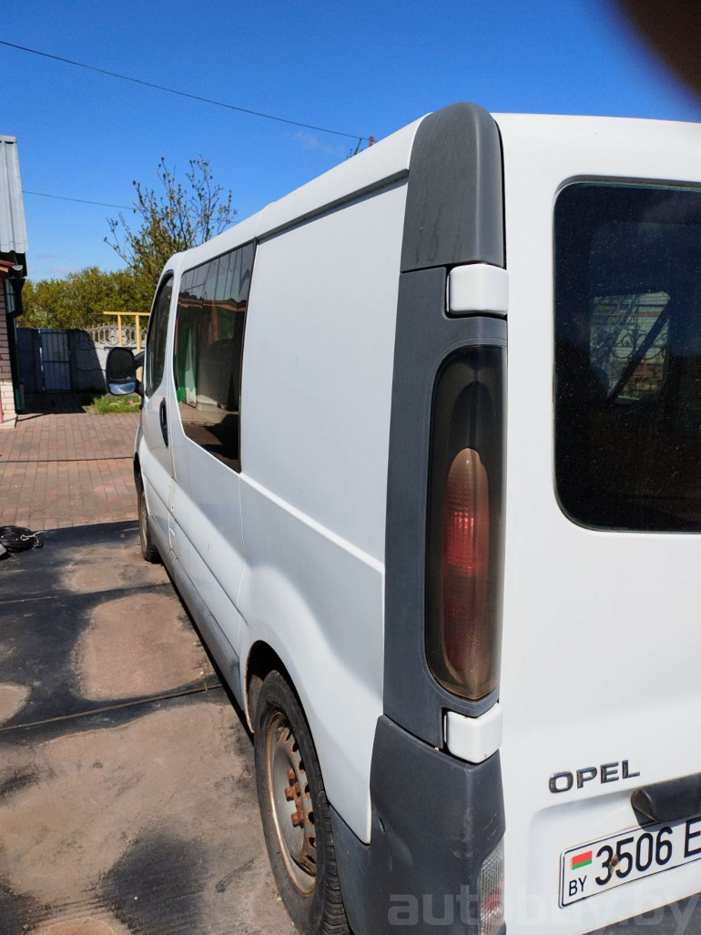 Opel Vivaro 1 поколение (A), 2002 года