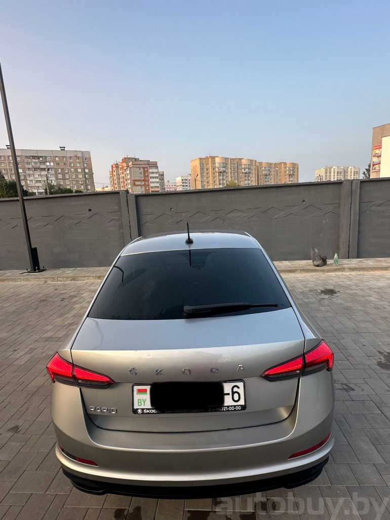 Skoda Rapid 2 поколение, 2020 года