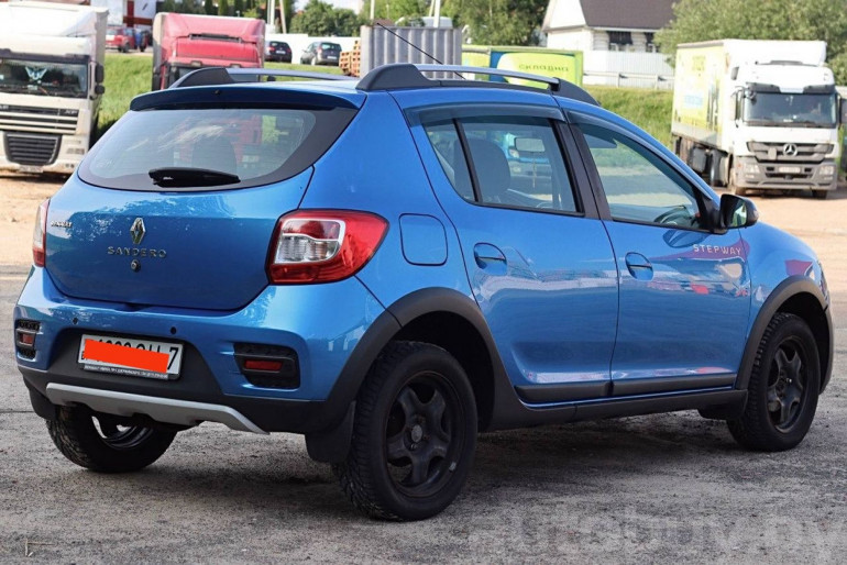 Renault Sandero 2 поколение [рестайлинг], 2018 года