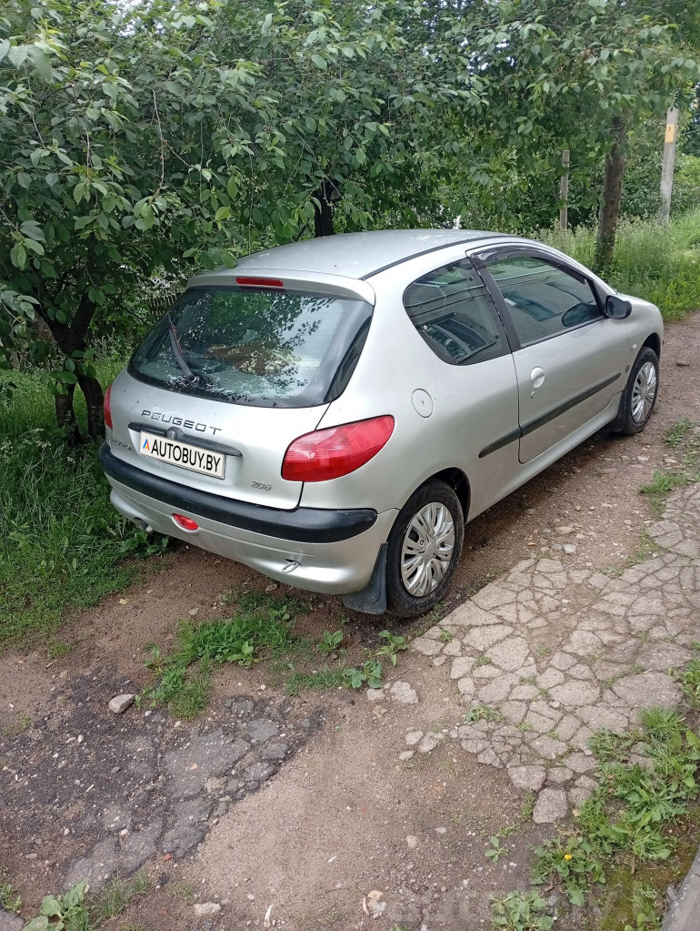 Peugeot 206 1 поколение, 1999 года