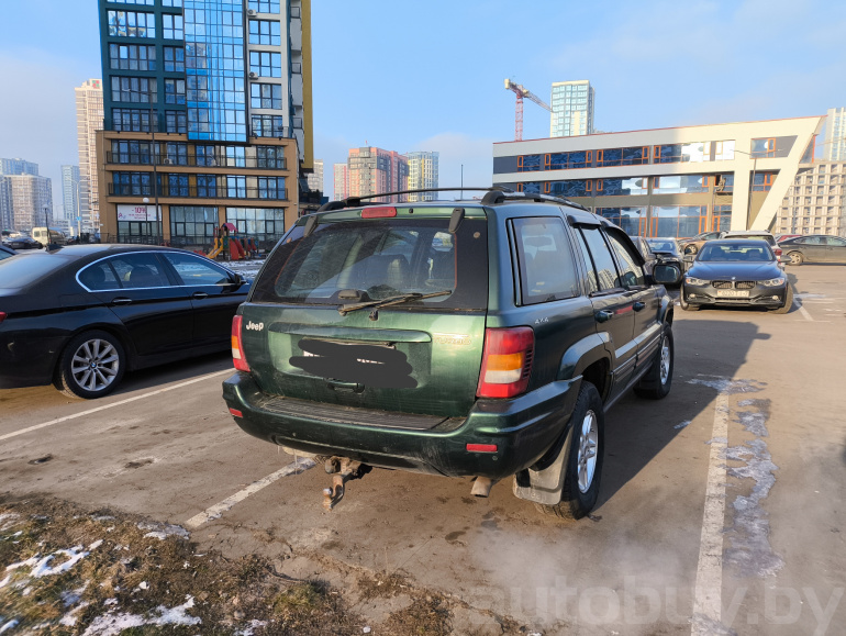 Jeep Grand Cherokee 2 поколение (WJ), 1999 года